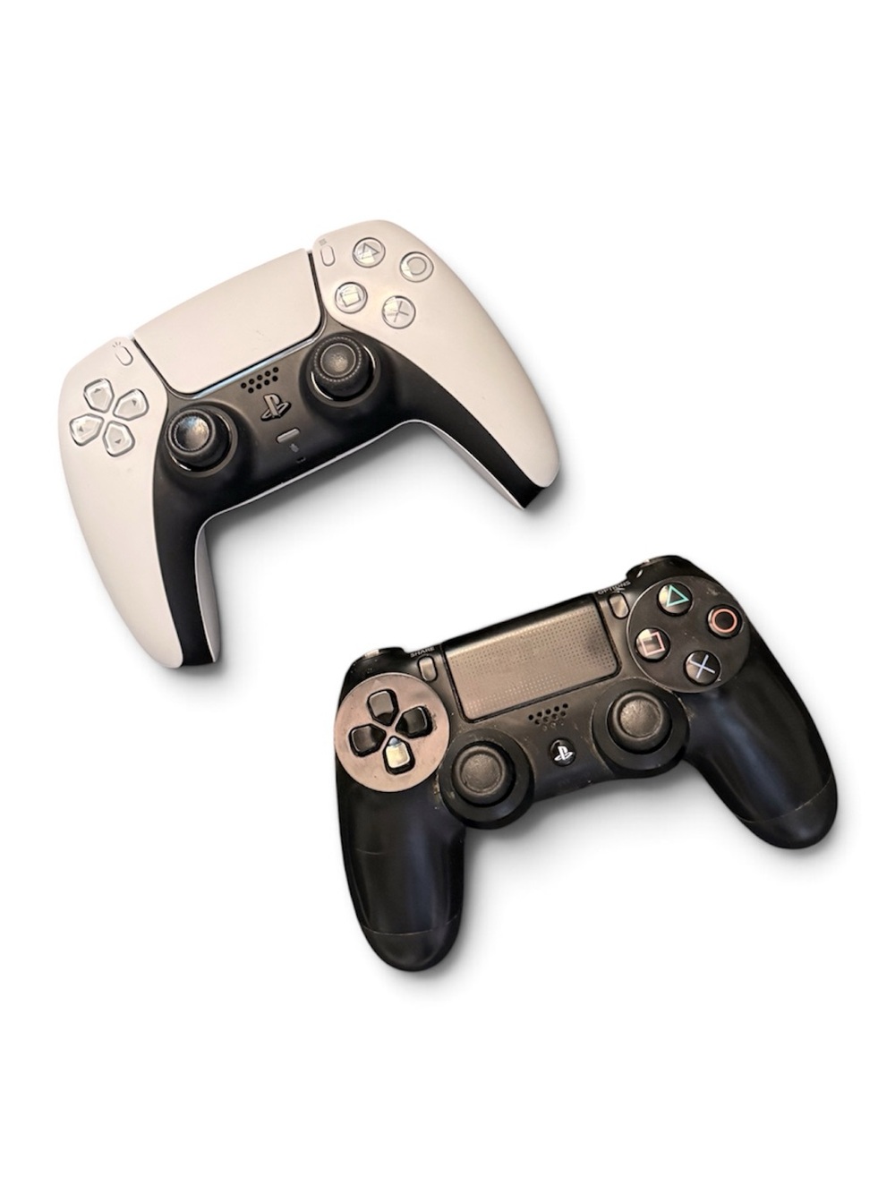 Sony Wireless PlayStation Gaming Controllers - White & Black